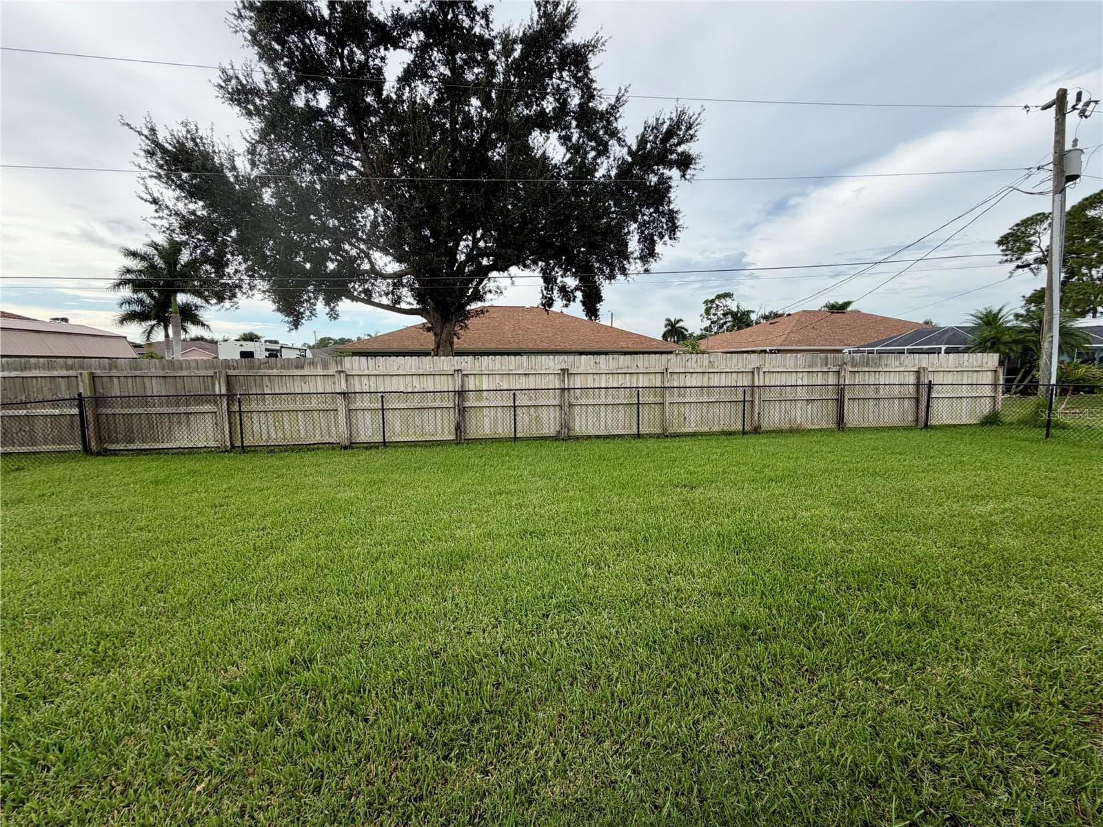 View from the Lanai - 23411 MULLINS AVE, PORT CHARLOTTE