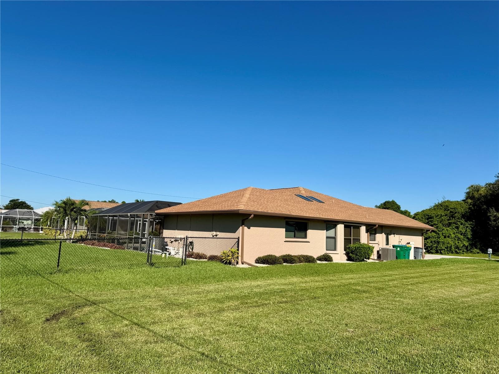 Back side of home - 23411 MULLINS AVE, PORT CHARLOTTE