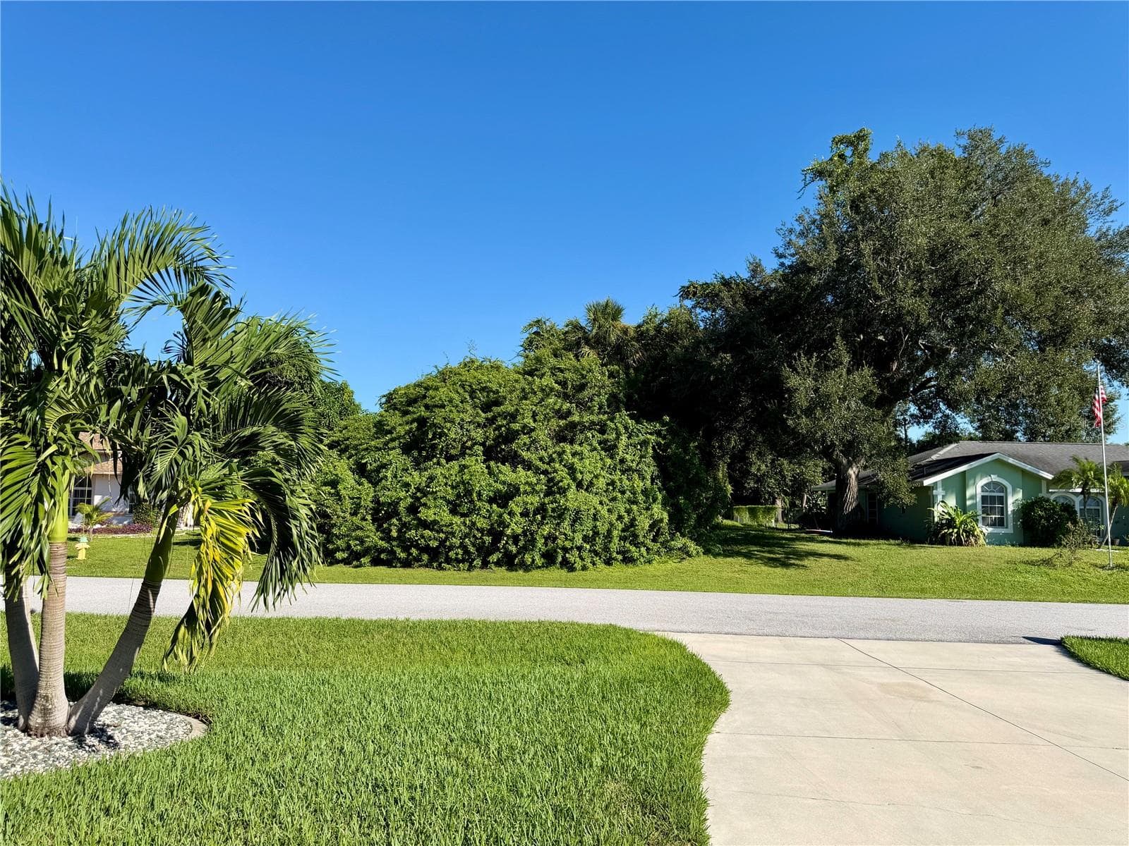 View from front door - 23411 MULLINS AVE, PORT CHARLOTTE