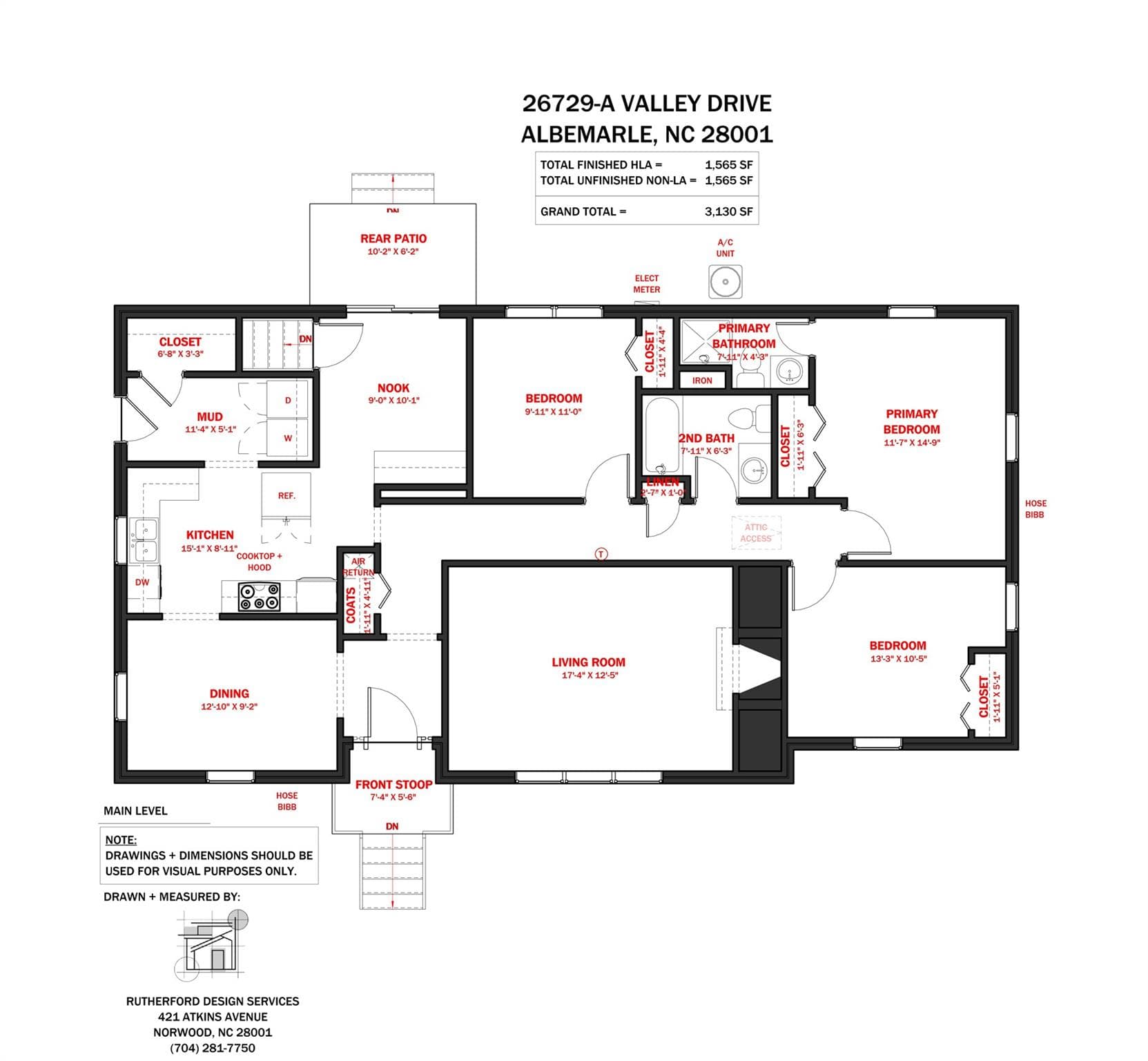 Single Family Residence at 26729A Valley Drive, Albemarle, photo 44 of 45