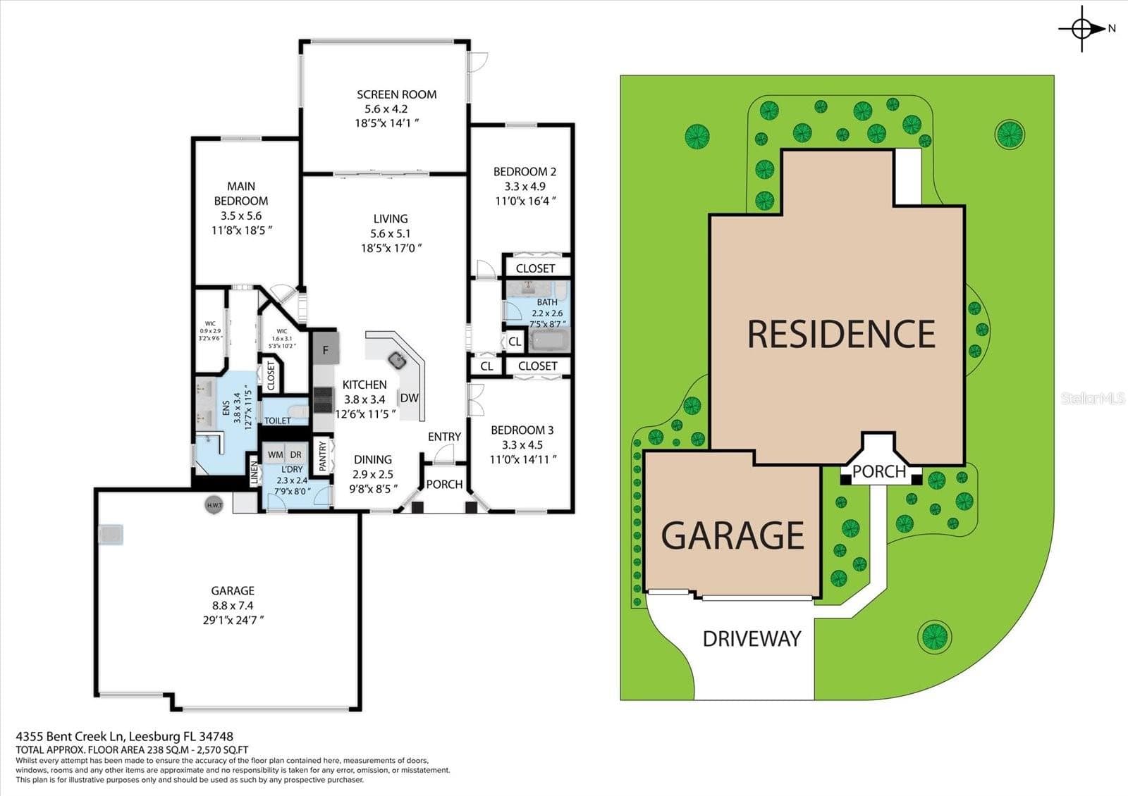 Single Family Residence at 4355 BENT CREEK LN, LEESBURG, photo 39 of 62