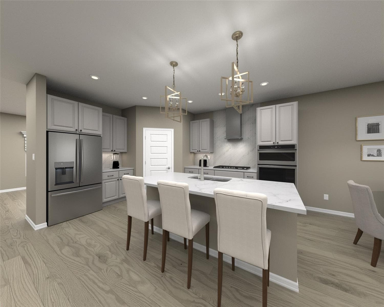 Photo is not of the actual home, but is an inspirational photo of builder’s model home and may depict options, furnishings, and/or decorator features that are not included. - 144 SUN CHASER DR, NOKOMIS