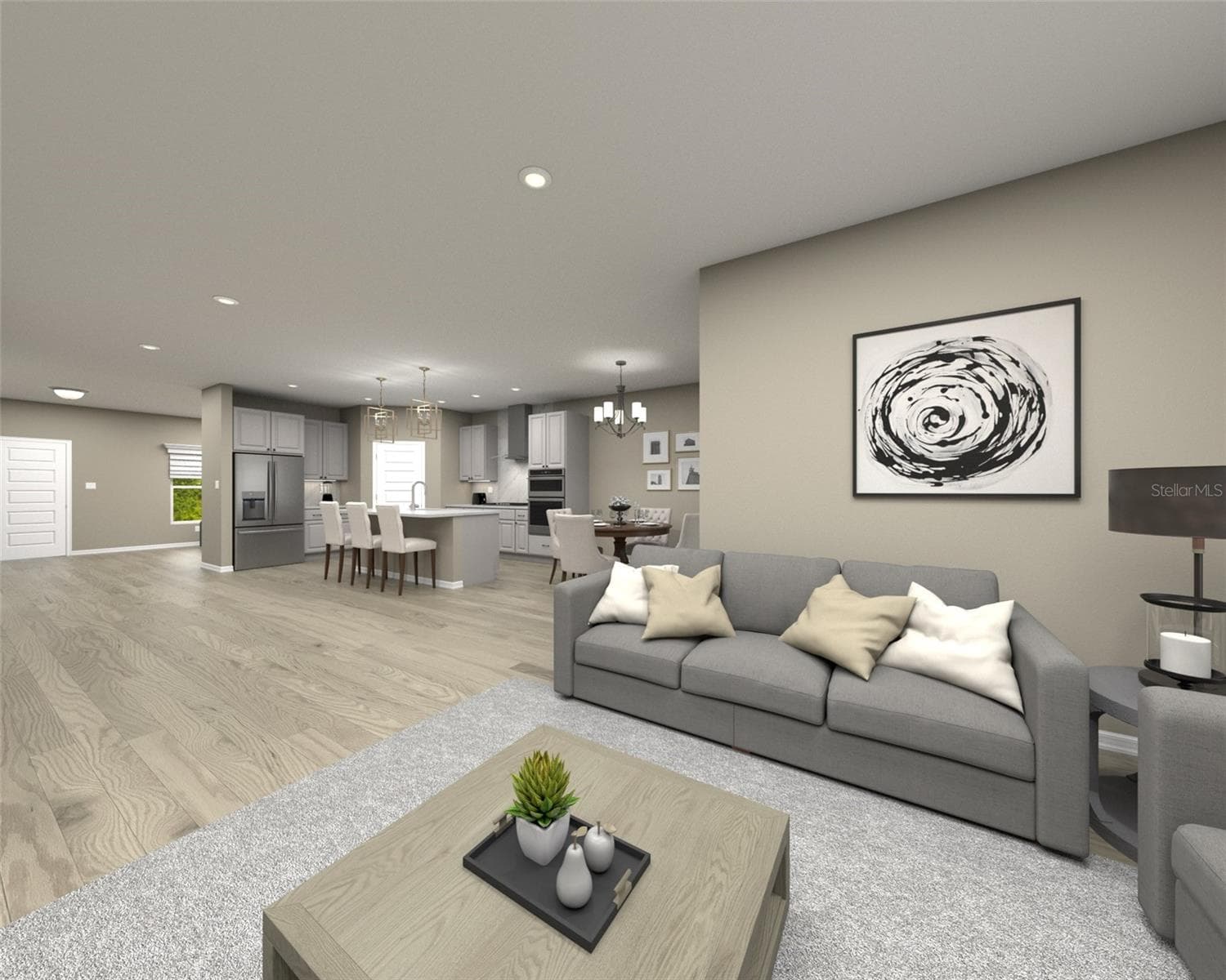 Photo is not of the actual home, but is an inspirational photo of builder’s model home and may depict options, furnishings, and/or decorator features that are not included. - 144 SUN CHASER DR, NOKOMIS
