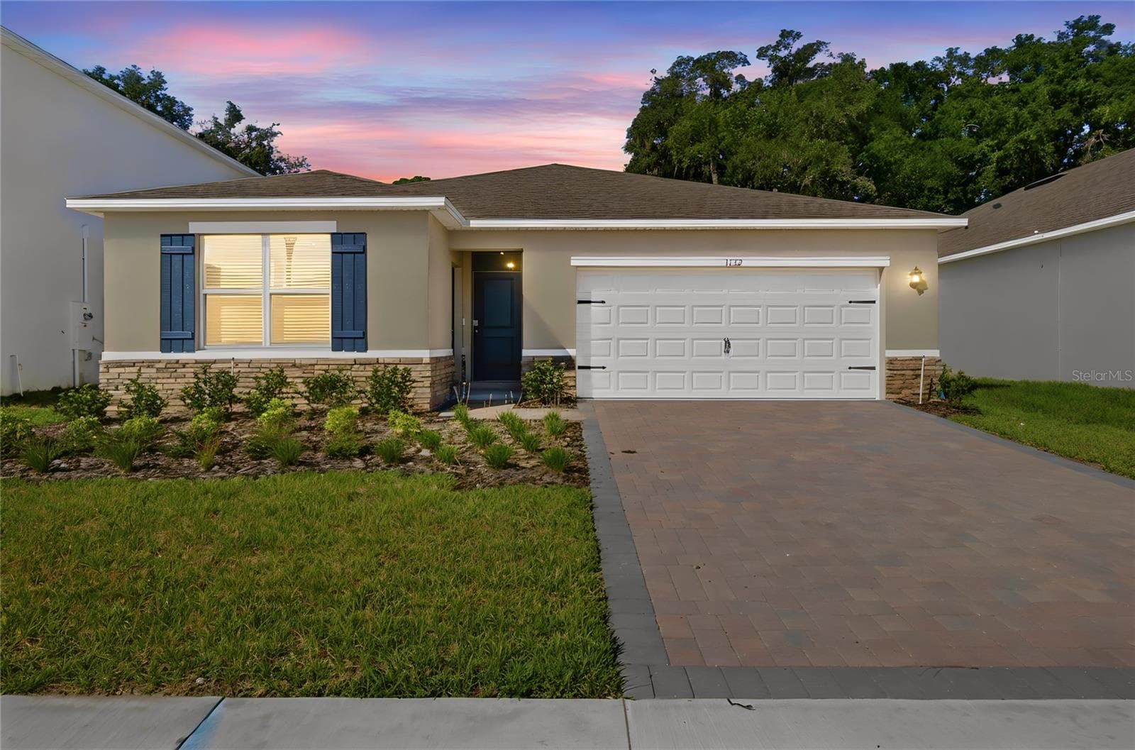 Front Elevation - 1132 GULL DR, APOPKA