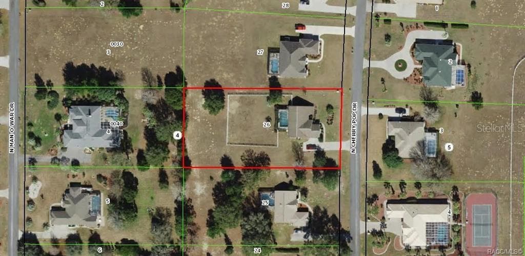 From Citrus County Property Appraisers Office - 1436 N CHERRY POP DR, HERNANDO