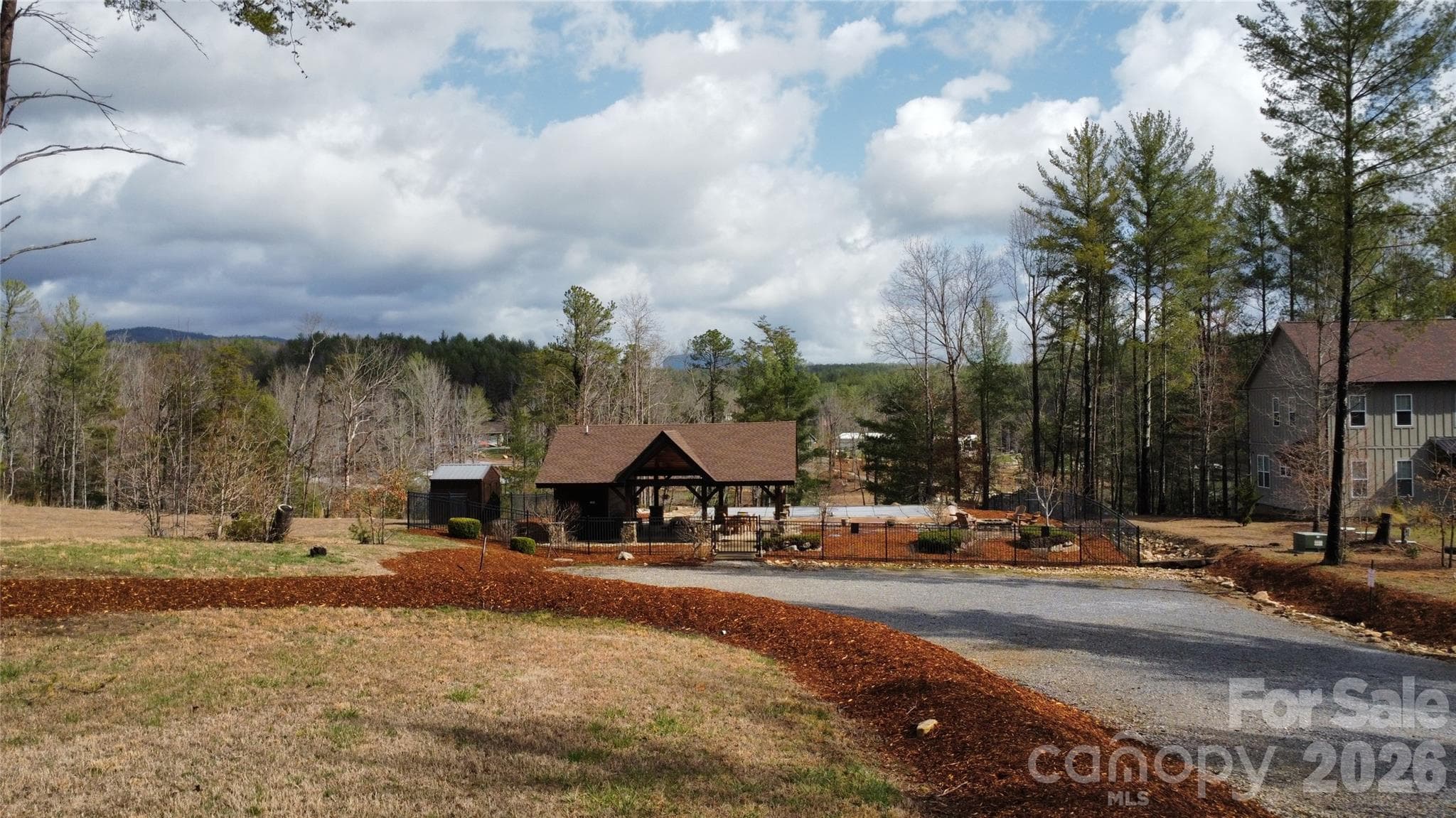 Pool and Pavillion - 25 Linville View Drive, Nebo