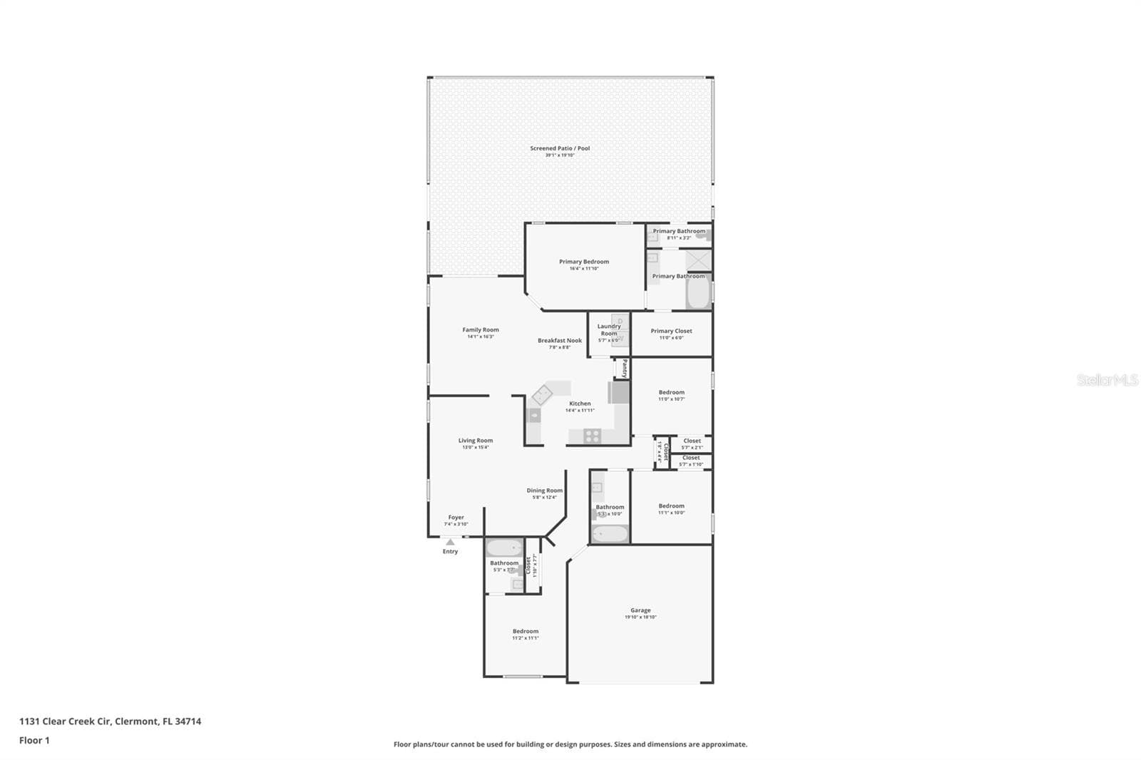 Single Family Residence at 1131 CLEAR CREEK CIR, CLERMONT, photo 16 of 40