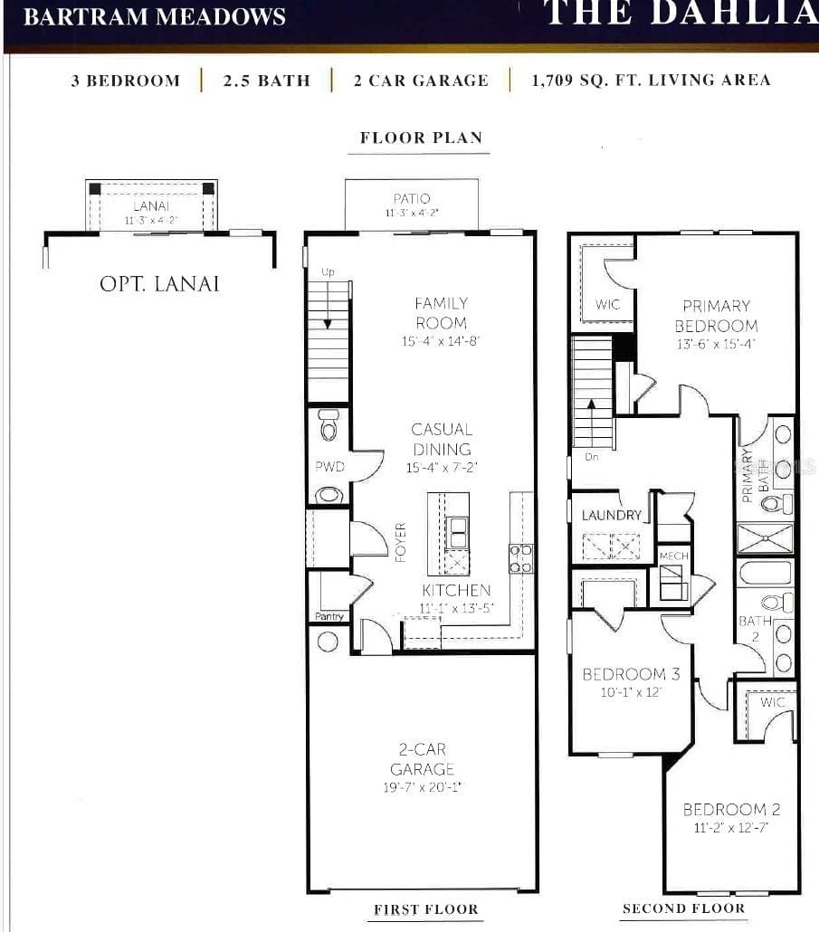 Townhouse at BARTRAM MEADOWS, JACKSONVILLE, photo 3 of 28