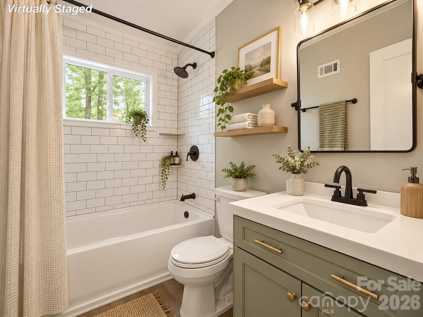 Virtually Staged - 6308 Covecreek Drive, Charlotte