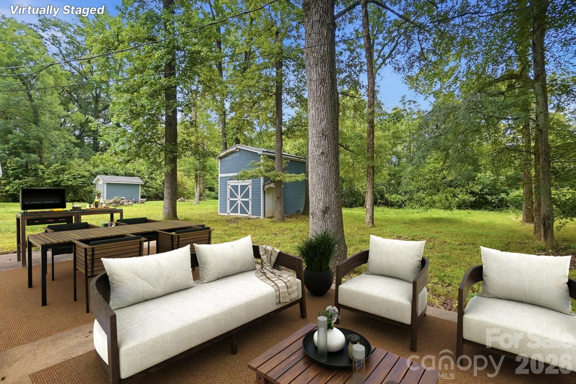 Virtually Staged - 6308 Covecreek Drive, Charlotte