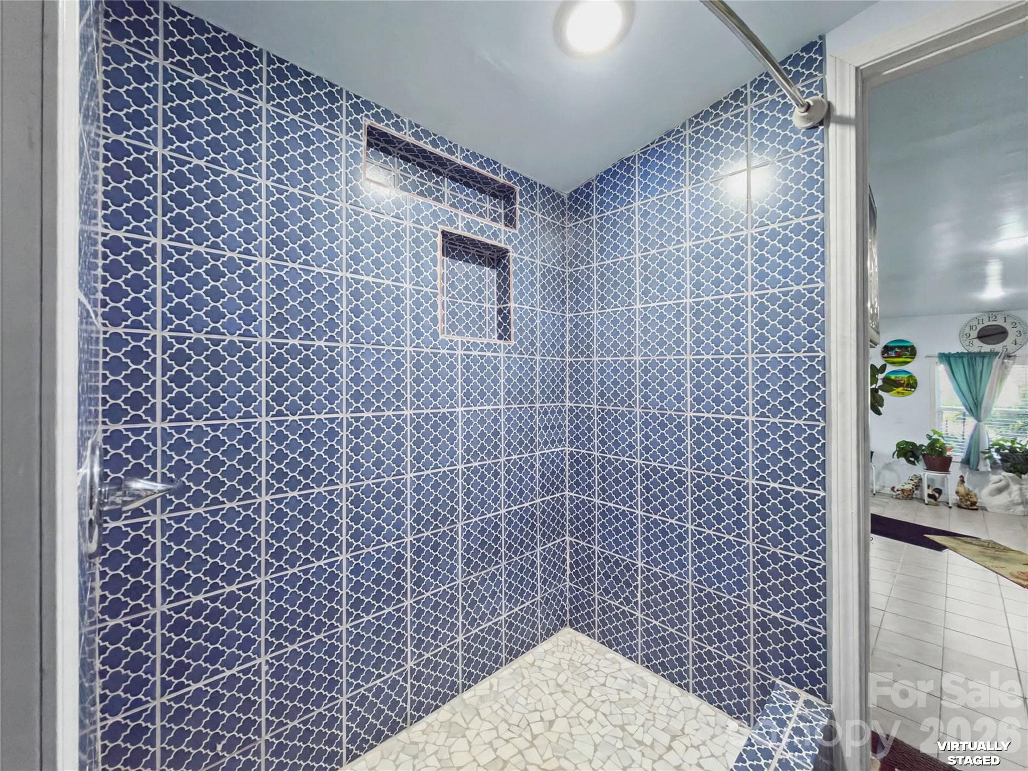 Bathroom off of Sunroom Enhanced - 2340 E NC 24/27 Road, Biscoe