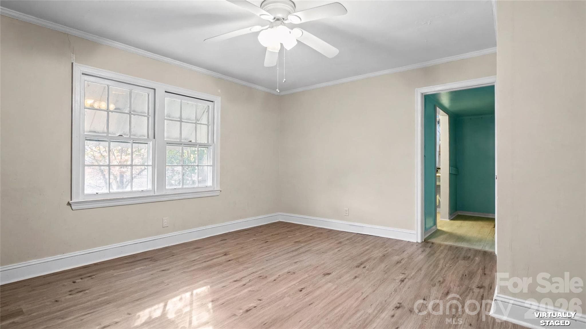 Primary Bedroom Enhanced - 2340 E NC 24/27 Road, Biscoe