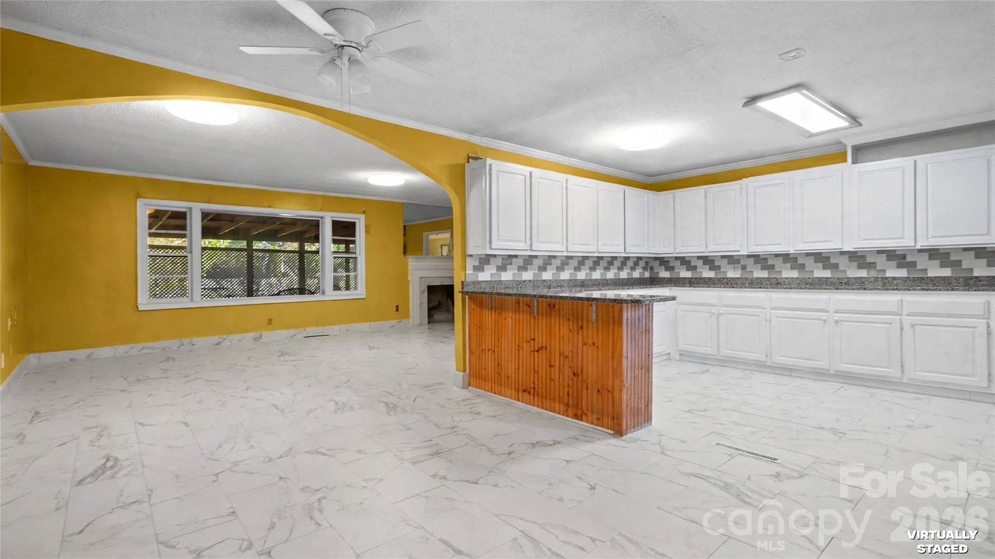 Kitchen Enhanced to show Space - 2340 E NC 24/27 Road, Biscoe