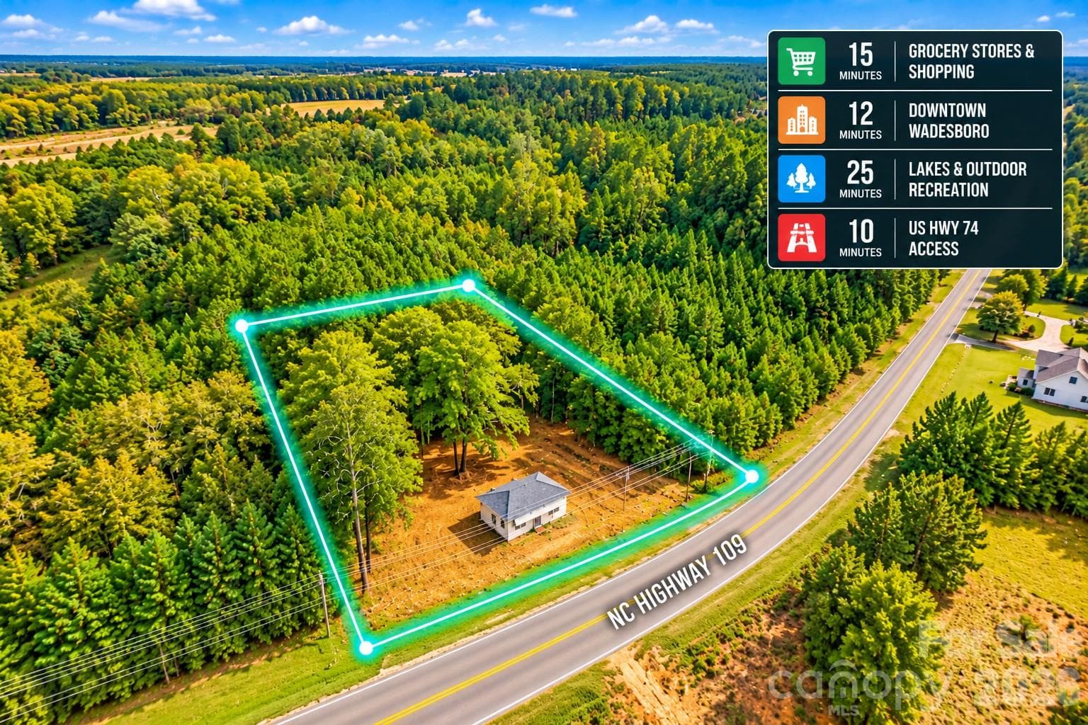 Lot at 4650 N Nc 109 Highway, Wadesboro, photo 5 of 9