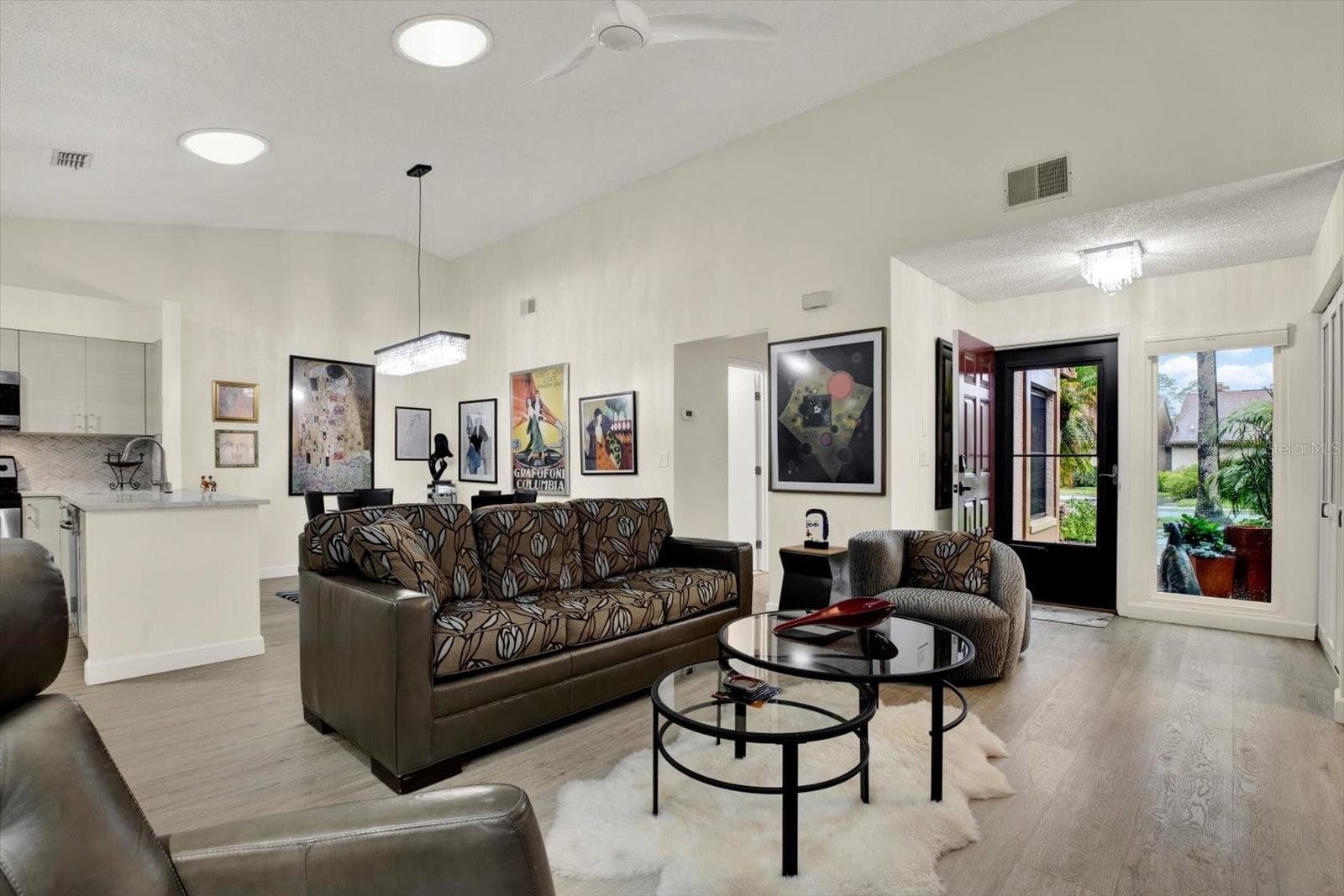 front entrance and the main living area) - 3433 HILLMOOR DR, PALM HARBOR