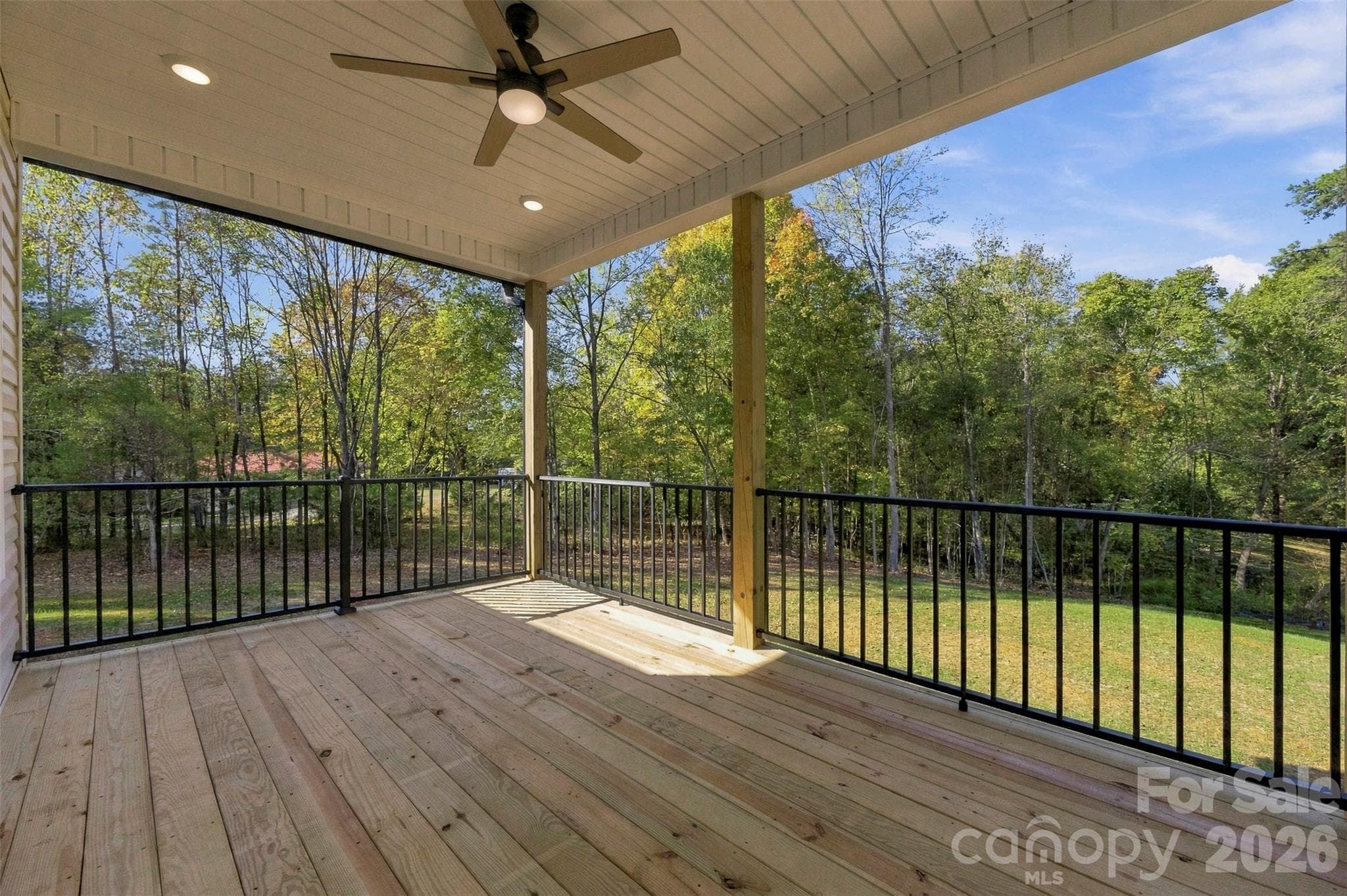 Back Covered Deck - 2975 Old Airport Road, Concord