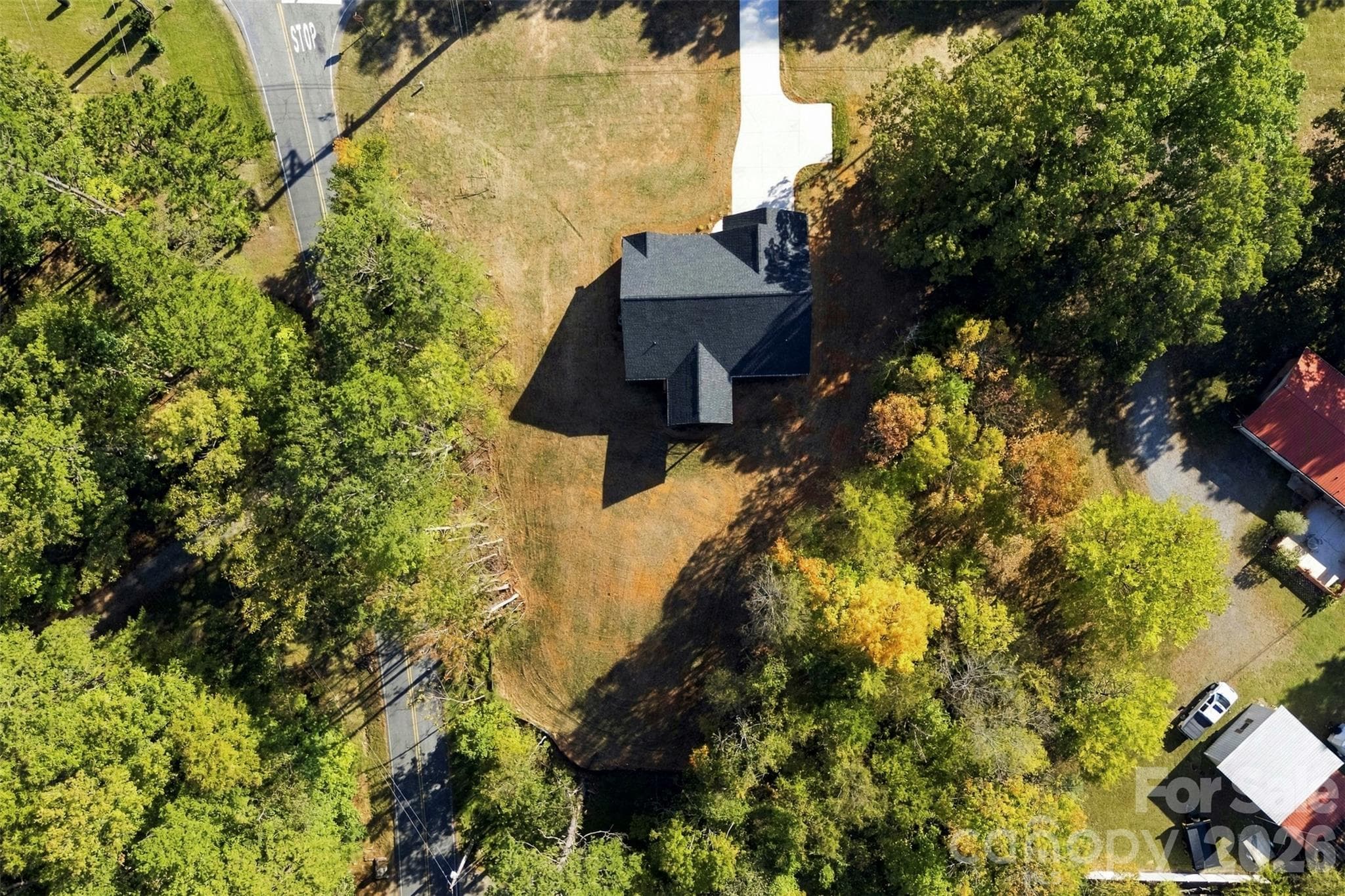 Aerial View - 2975 Old Airport Road, Concord