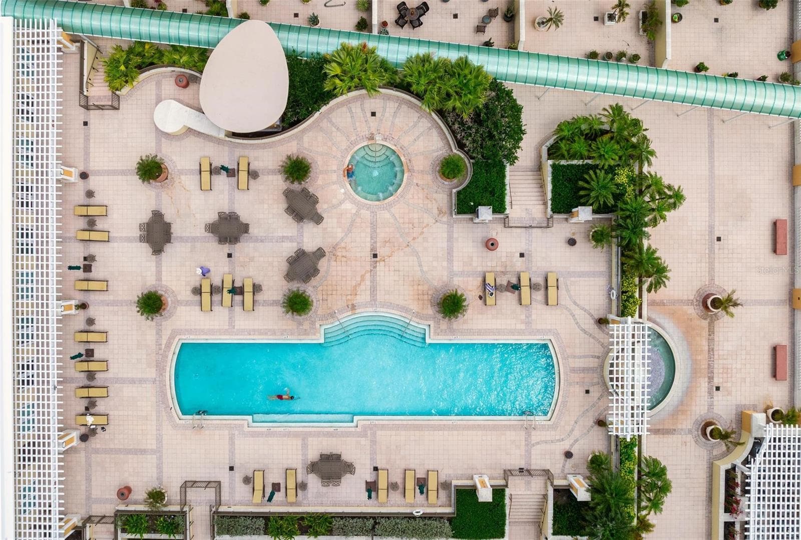 Community Pool - 800 N TAMIAMI TRL #1504, SARASOTA
