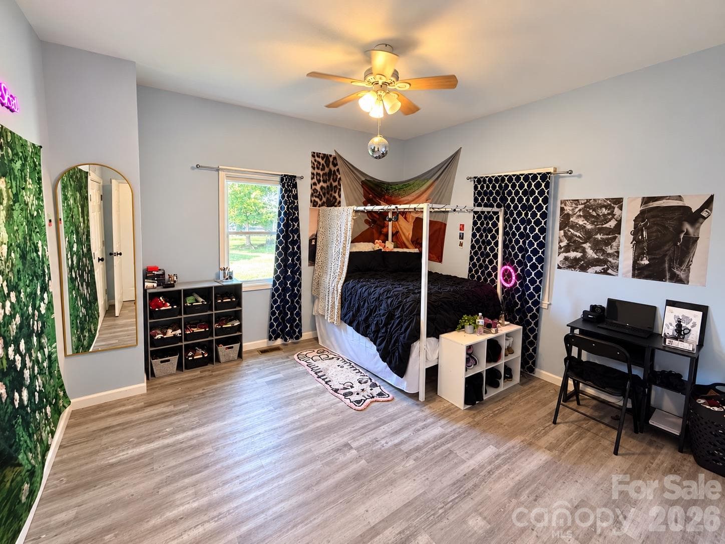 Bedroom - picture has been virtually edited for lighting and staging purposes - 745 6th Avenue SW, Hickory