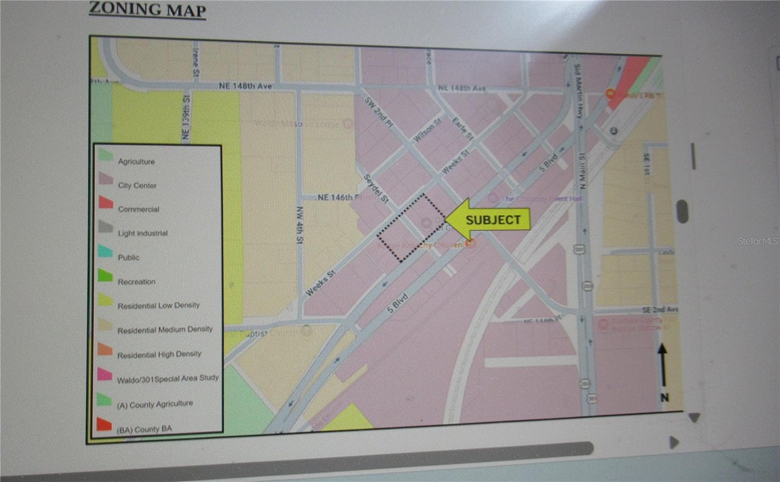 Zopning Map - 14562 KENNARD ST, WALDO