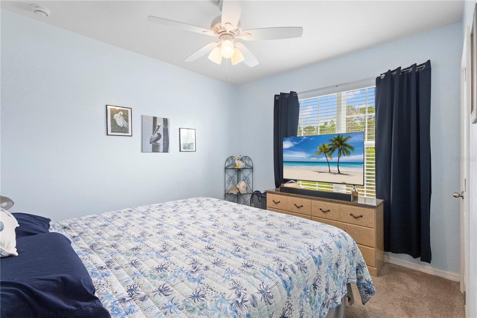 2nd Bedroom with large window to let the Florida sunshine in. - 9259 CALUMET BLVD, PORT CHARLOTTE