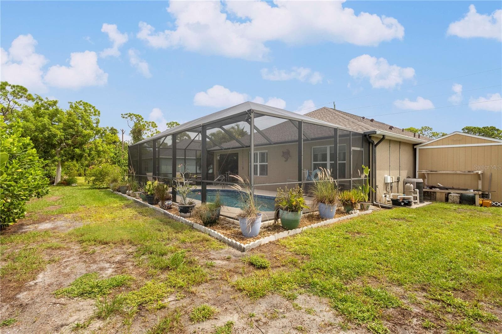 Rear exterior - 9259 CALUMET BLVD, PORT CHARLOTTE