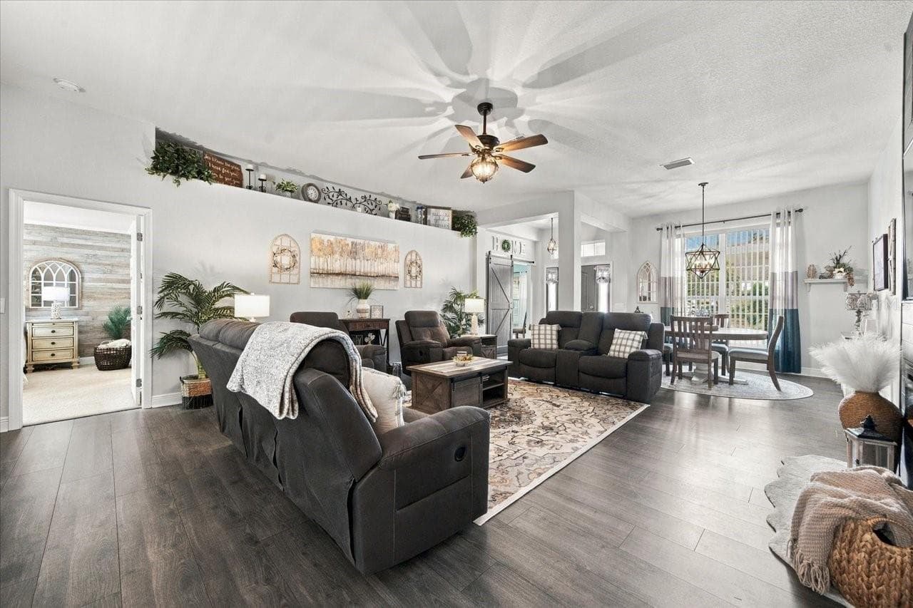 Living Room - 3698 FANTASY WAY, BROOKSVILLE