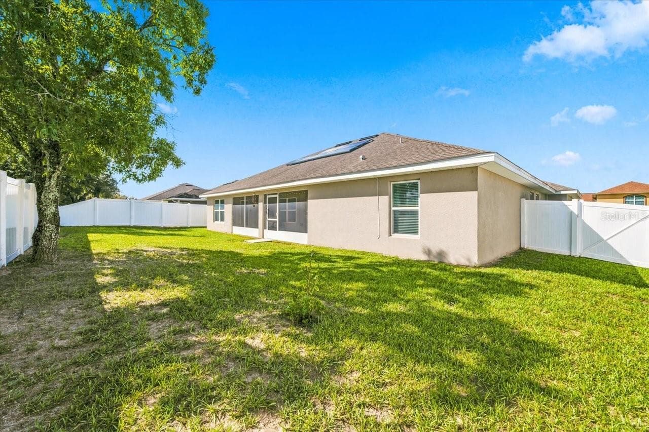 Backyard - 3698 FANTASY WAY, BROOKSVILLE
