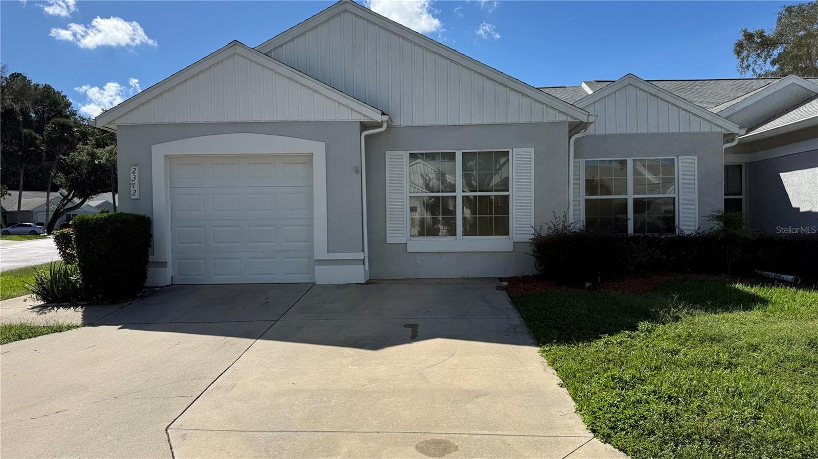 Back of Home , One car garage - 2312 SW 20TH CT, OCALA