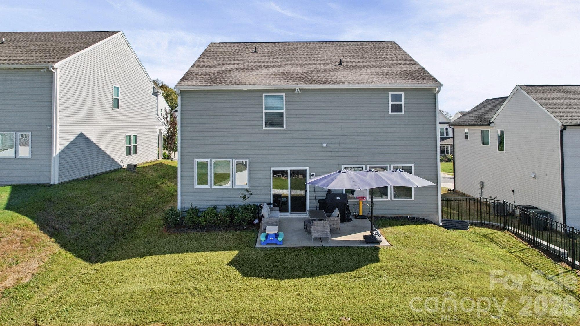 Rear View - 6332 Rocky Wagon Lane SW, Concord