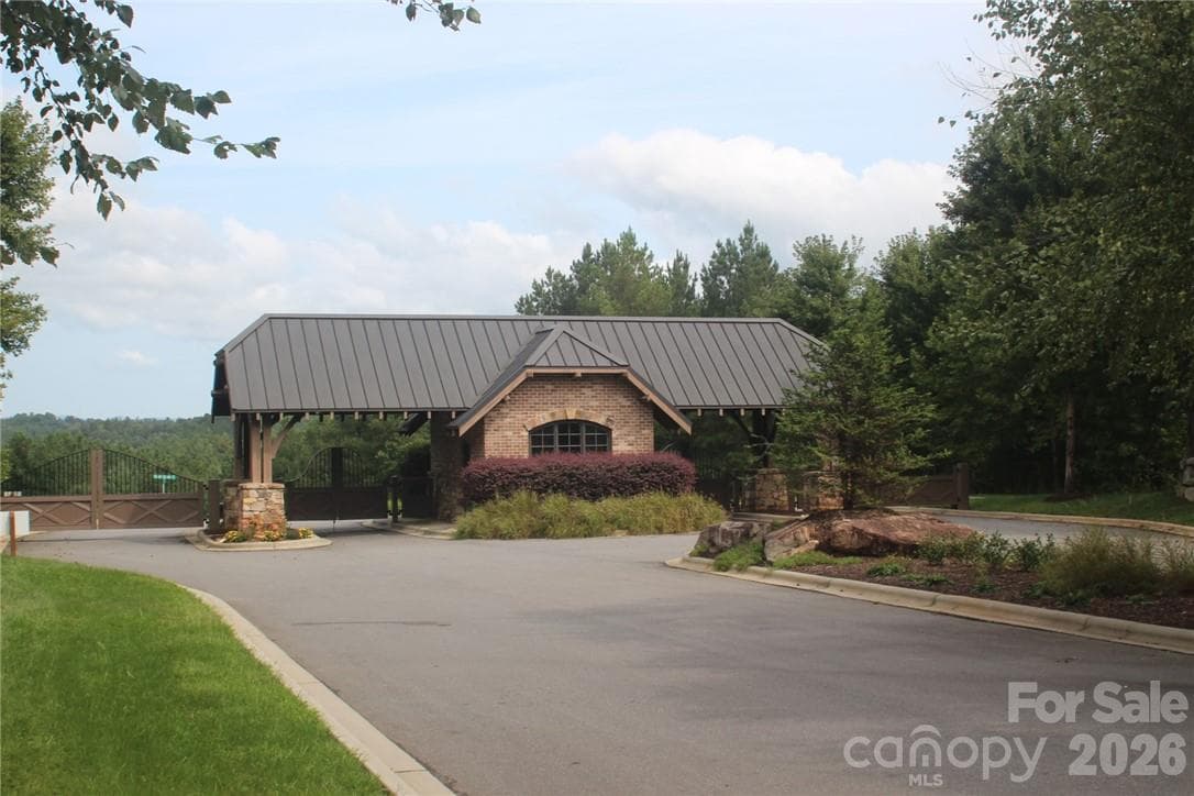 Entrance to Lake Rhodhis Estates - 524 E Settings Boulevard NW, Valdese