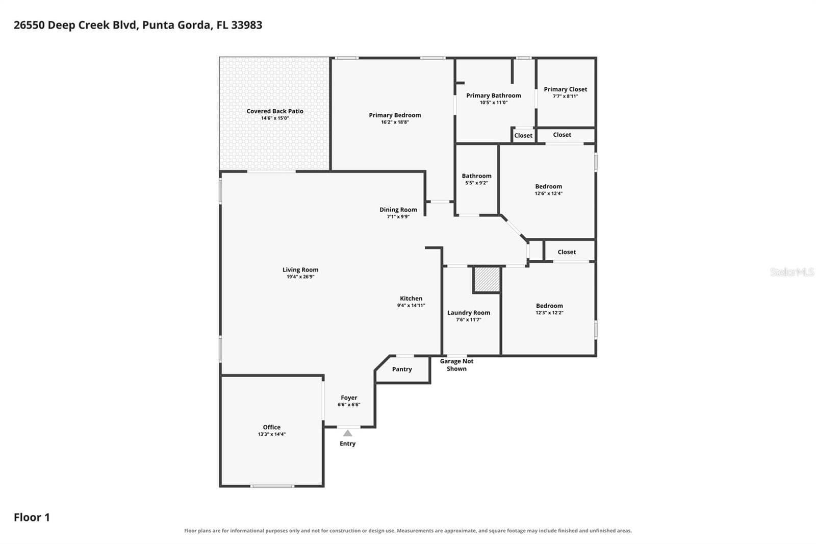Single Family Residence at 26550 DEEP CREEK BLVD, PUNTA GORDA, photo 49 of 49