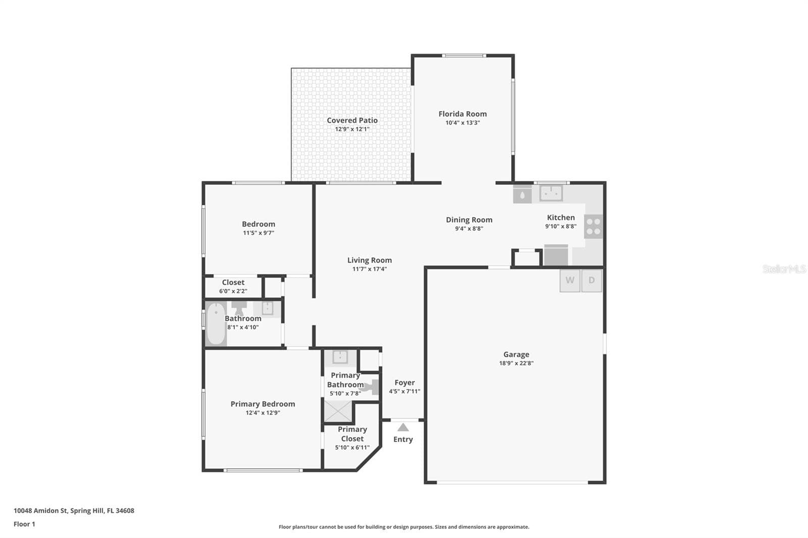 Floorplan - 10048 AMIDON ST, SPRING HILL