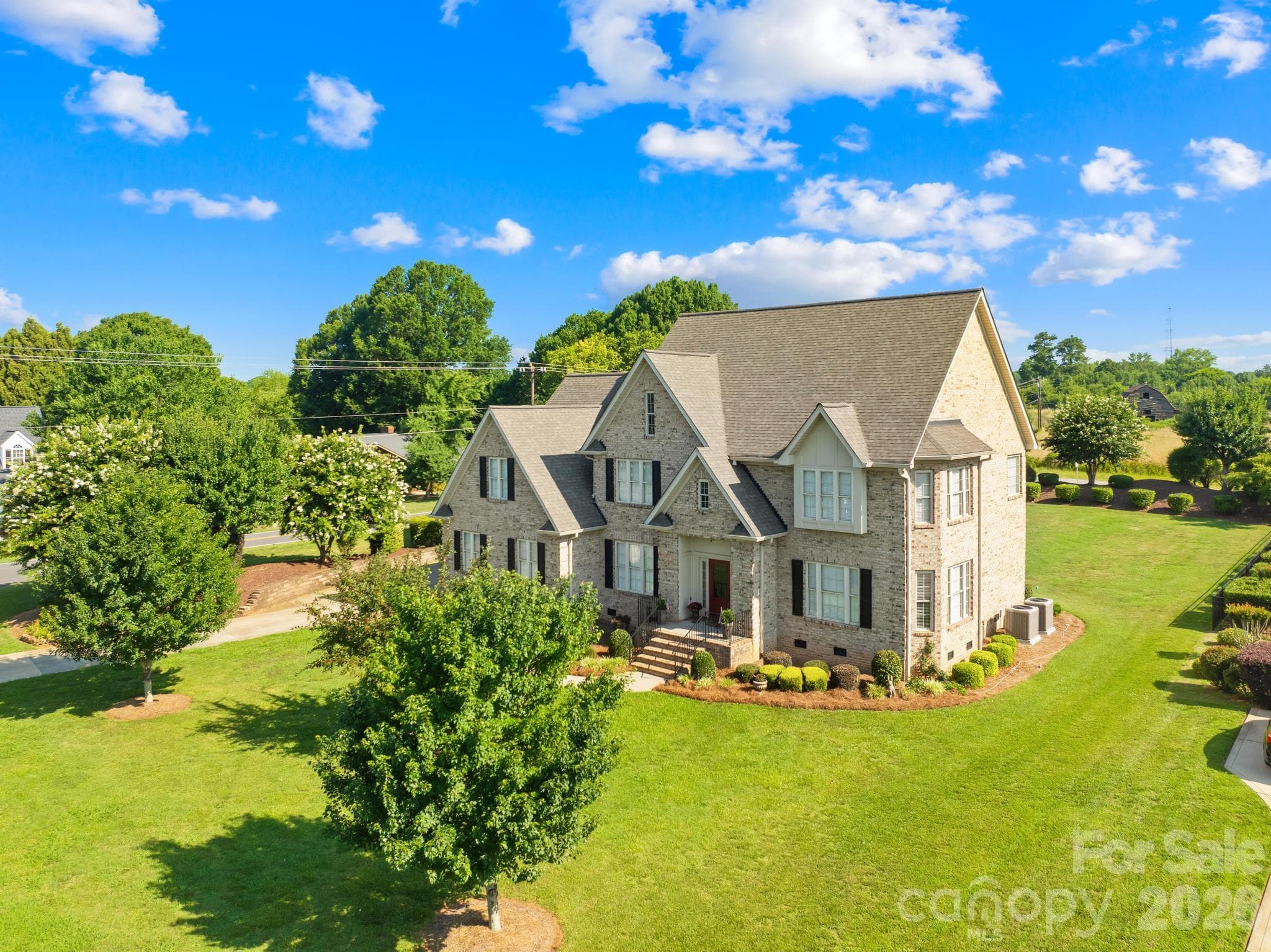Front Aerial View of Home - 105 Mandarin Drive, Mooresville