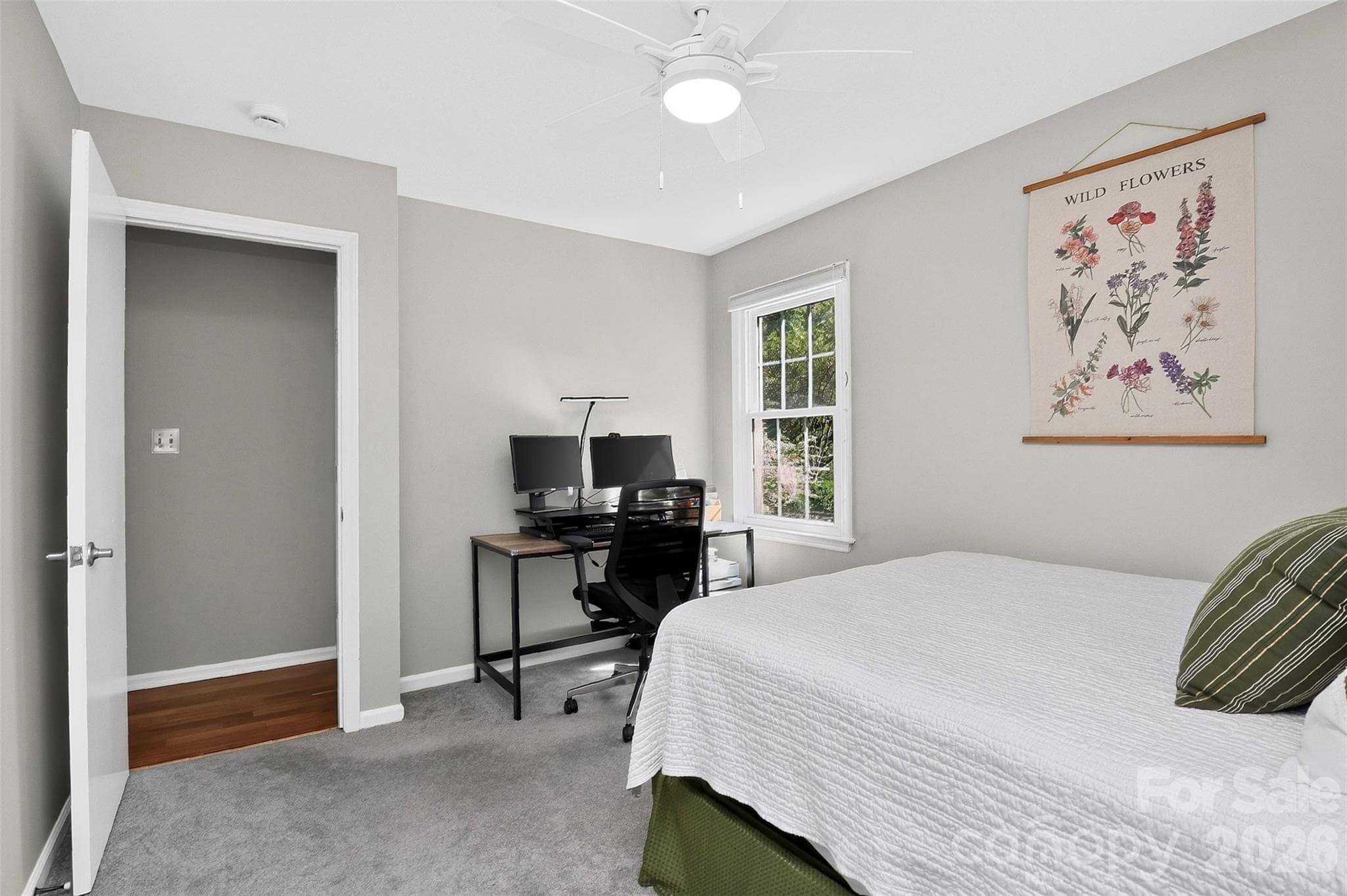Currently utilized as a guest space and home office. - 9915 Ridgemore Drive, Charlotte