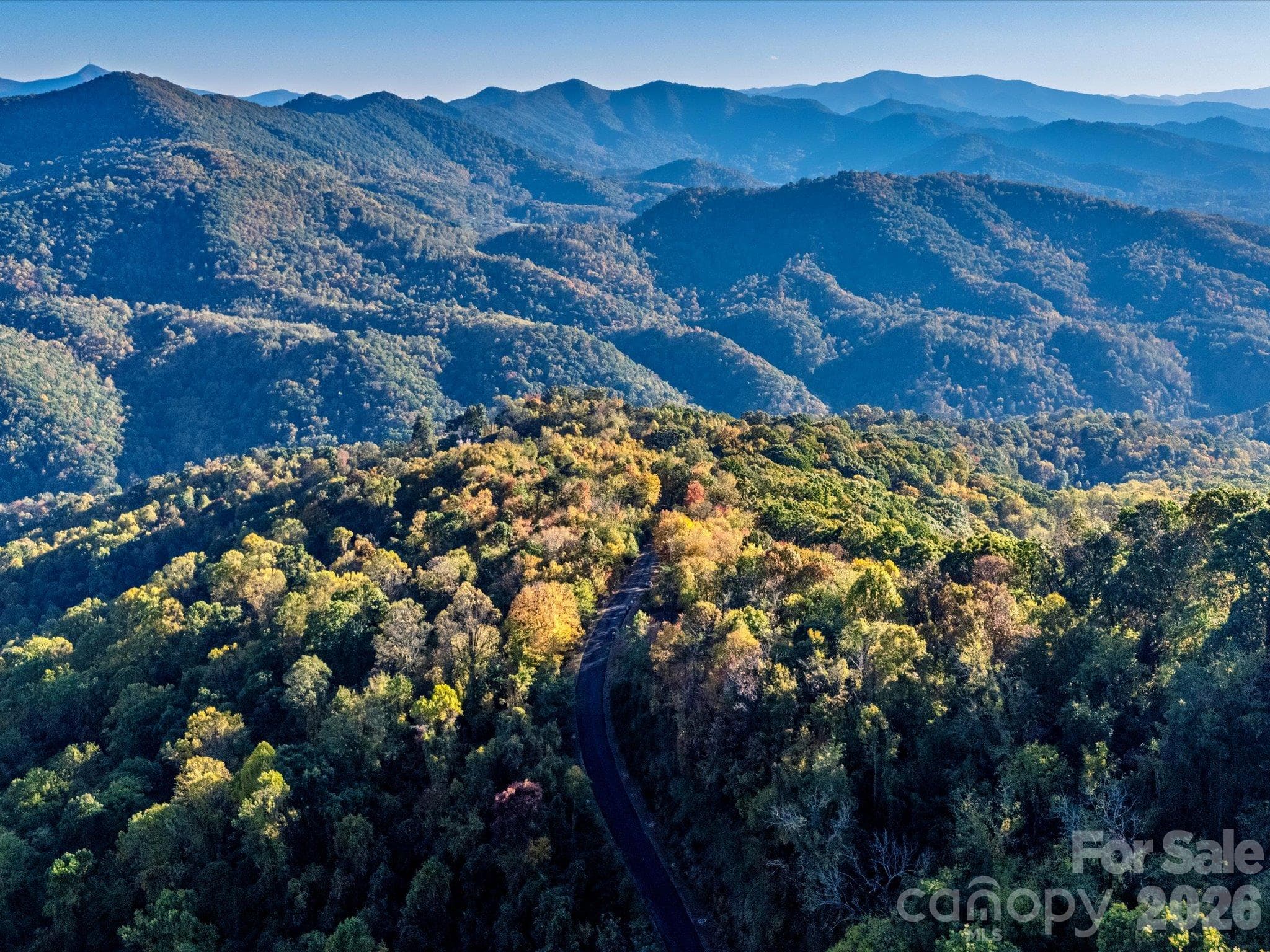 Fall colors in The Summit of Asheville - 42 High Rock View Drive, Canton