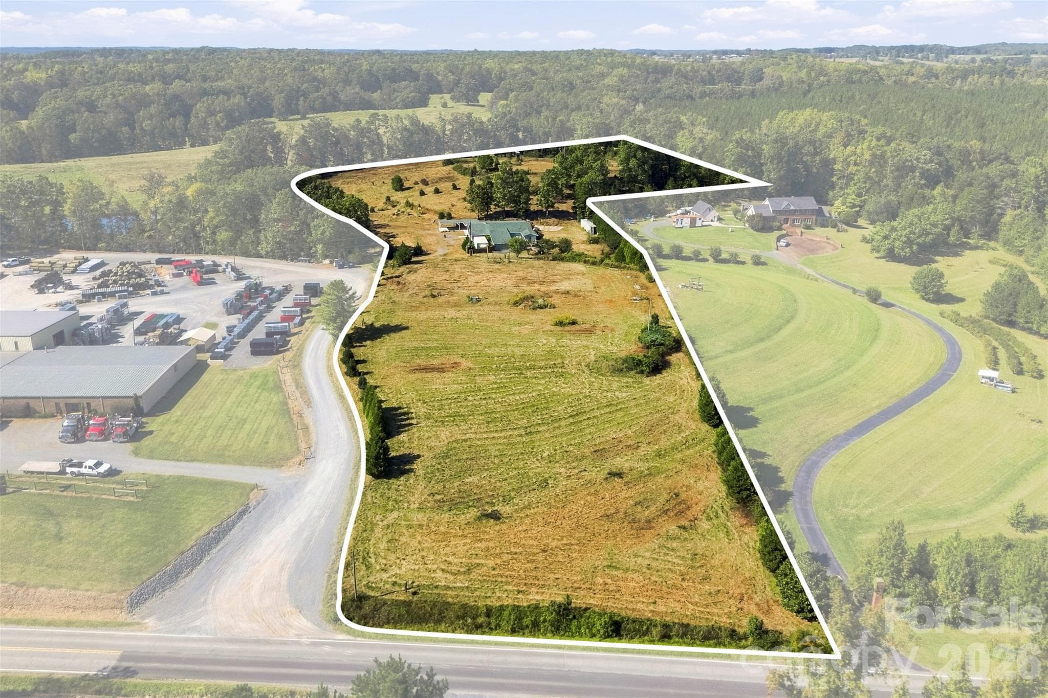 Approx Lot Lines Between two parcels for sell. - 10327 Hwy 49 Highway, Mount Pleasant