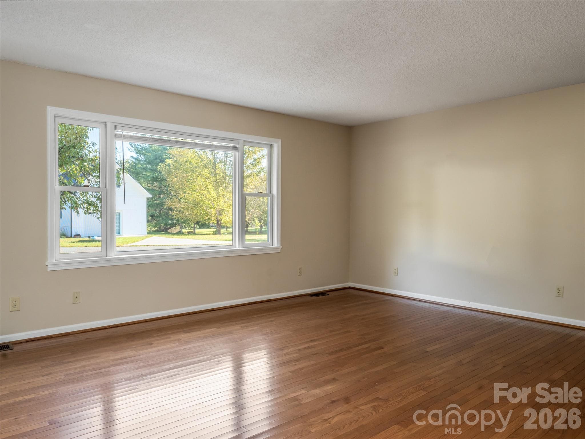 Sunfilled living room - 47 Cane Creek Circle, Fairview