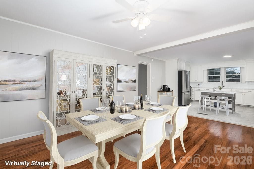 This could be your large kitchen and dining room - 57 19th Avenue NW, Hickory