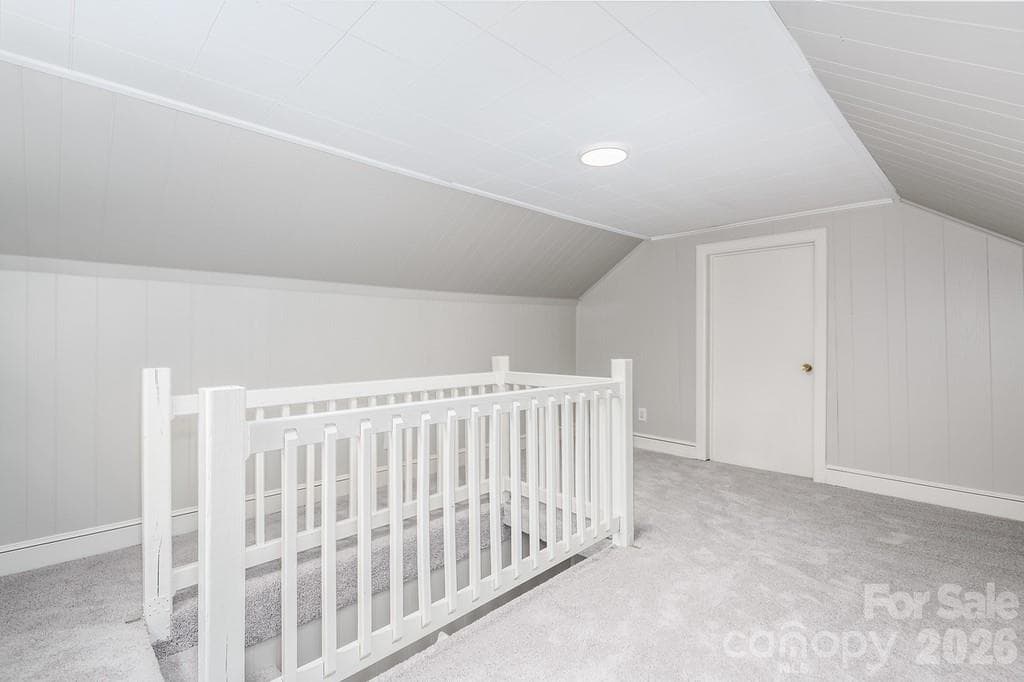 Upstairs loft - with door to unfinished attic space - 57 19th Avenue NW, Hickory