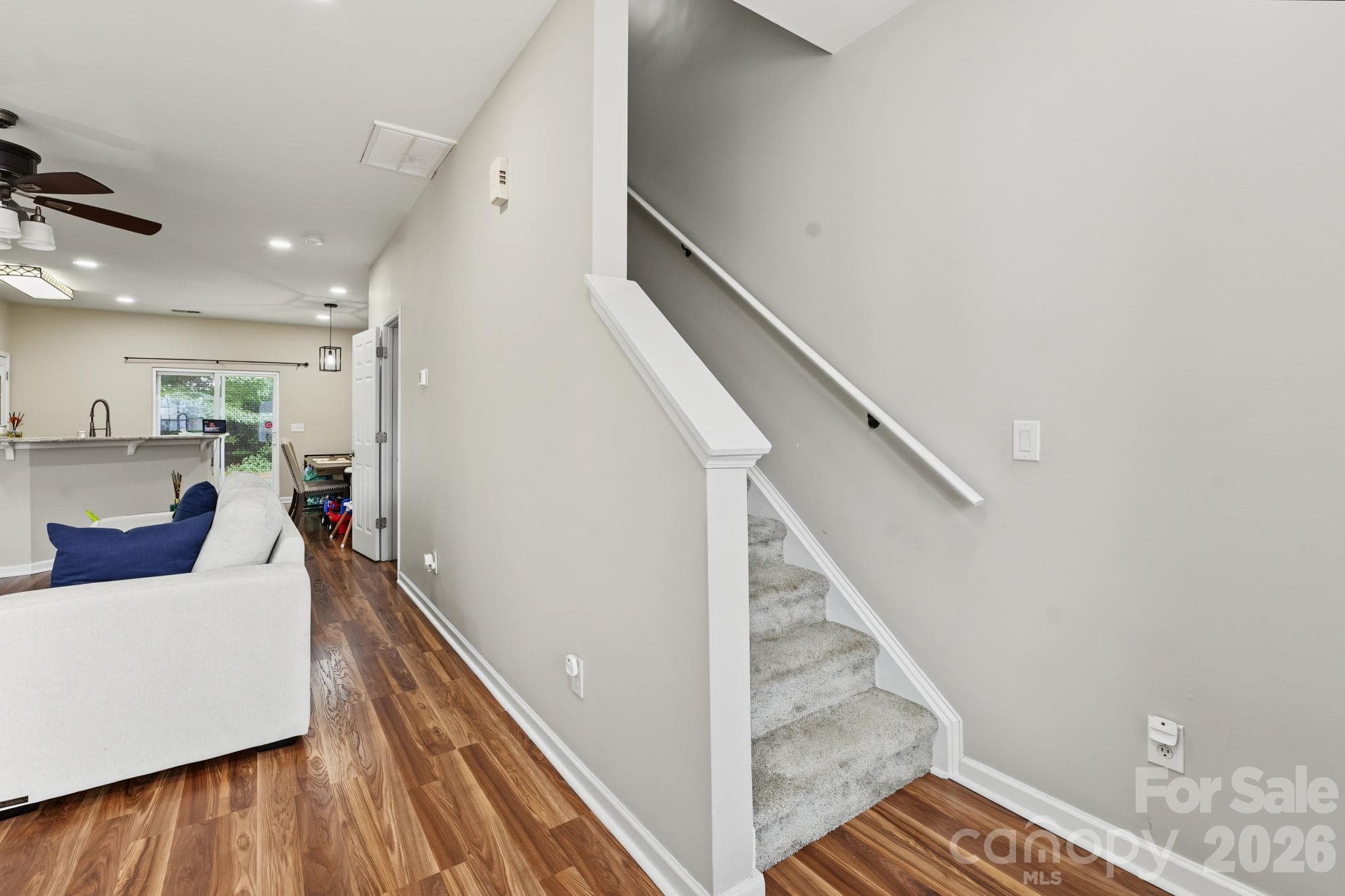 stairs/living room entry - 334 Hancock Union Lane, Rock Hill