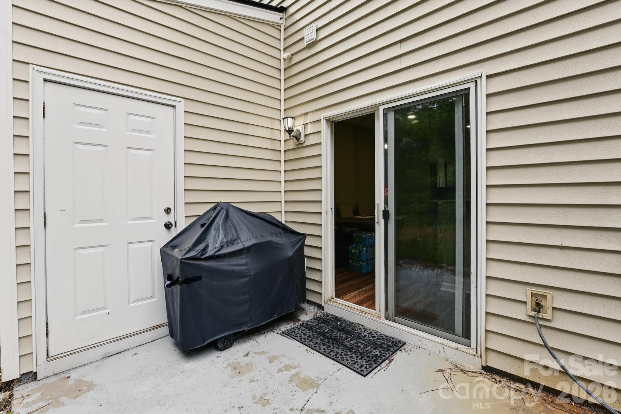 Back Patio and Storage Closet - 334 Hancock Union Lane, Rock Hill