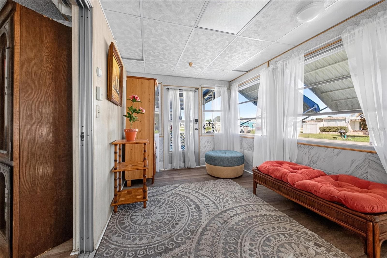 Front entry to Florida Room - 3503 NEW YORK AVE, SEBRING
