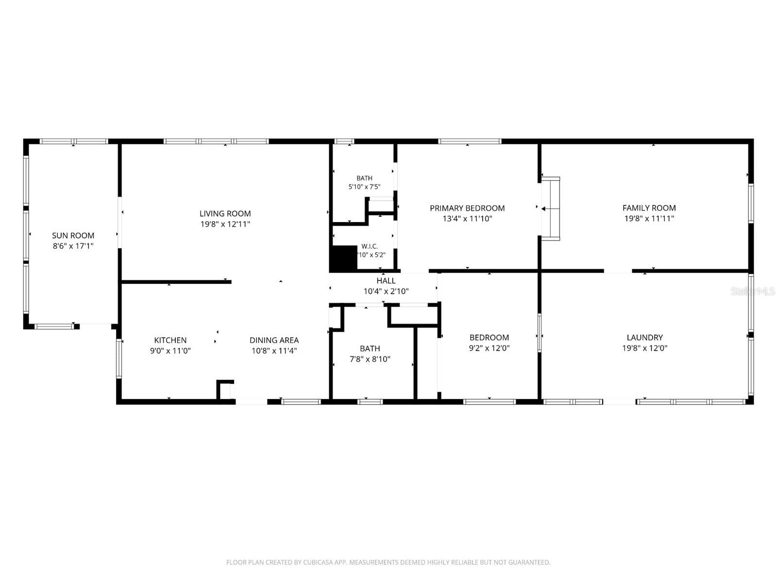 Floor plan - 3503 NEW YORK AVE, SEBRING