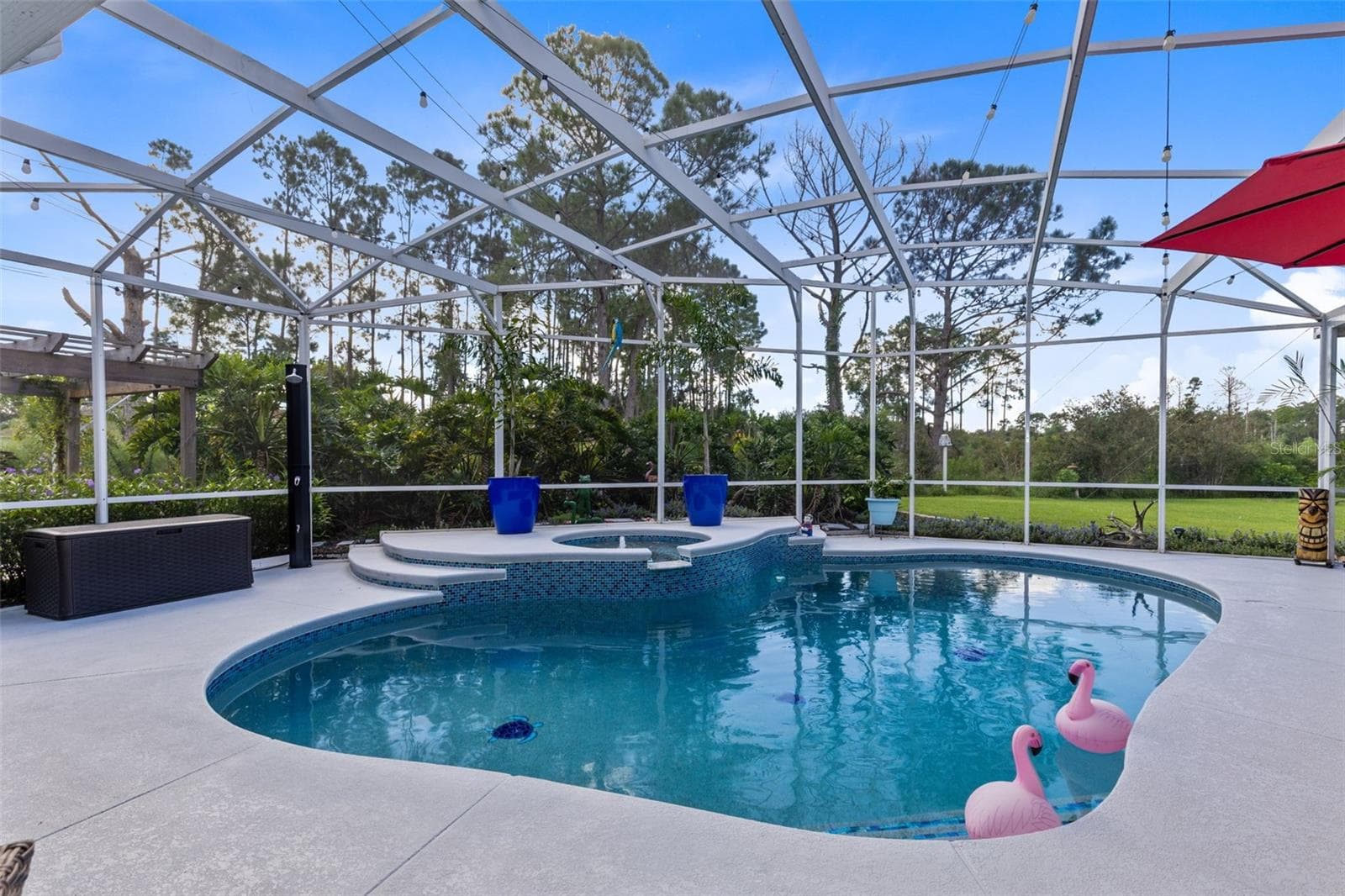 Screened Pool and Two Wonderful Lanais - 631 COPPER BEECH BLVD, DELTONA