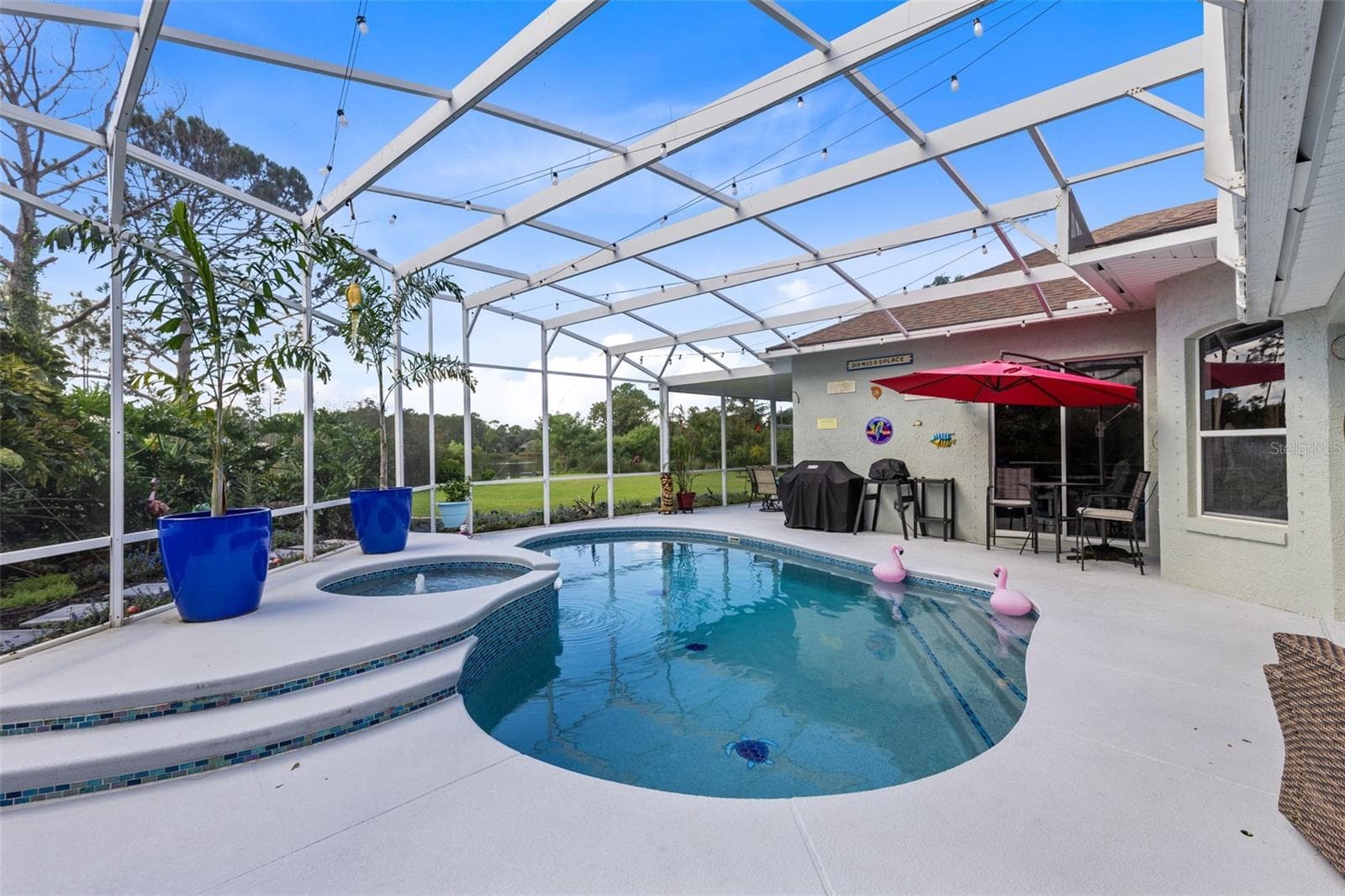 Recently Resurfaced Pool - 631 COPPER BEECH BLVD, DELTONA