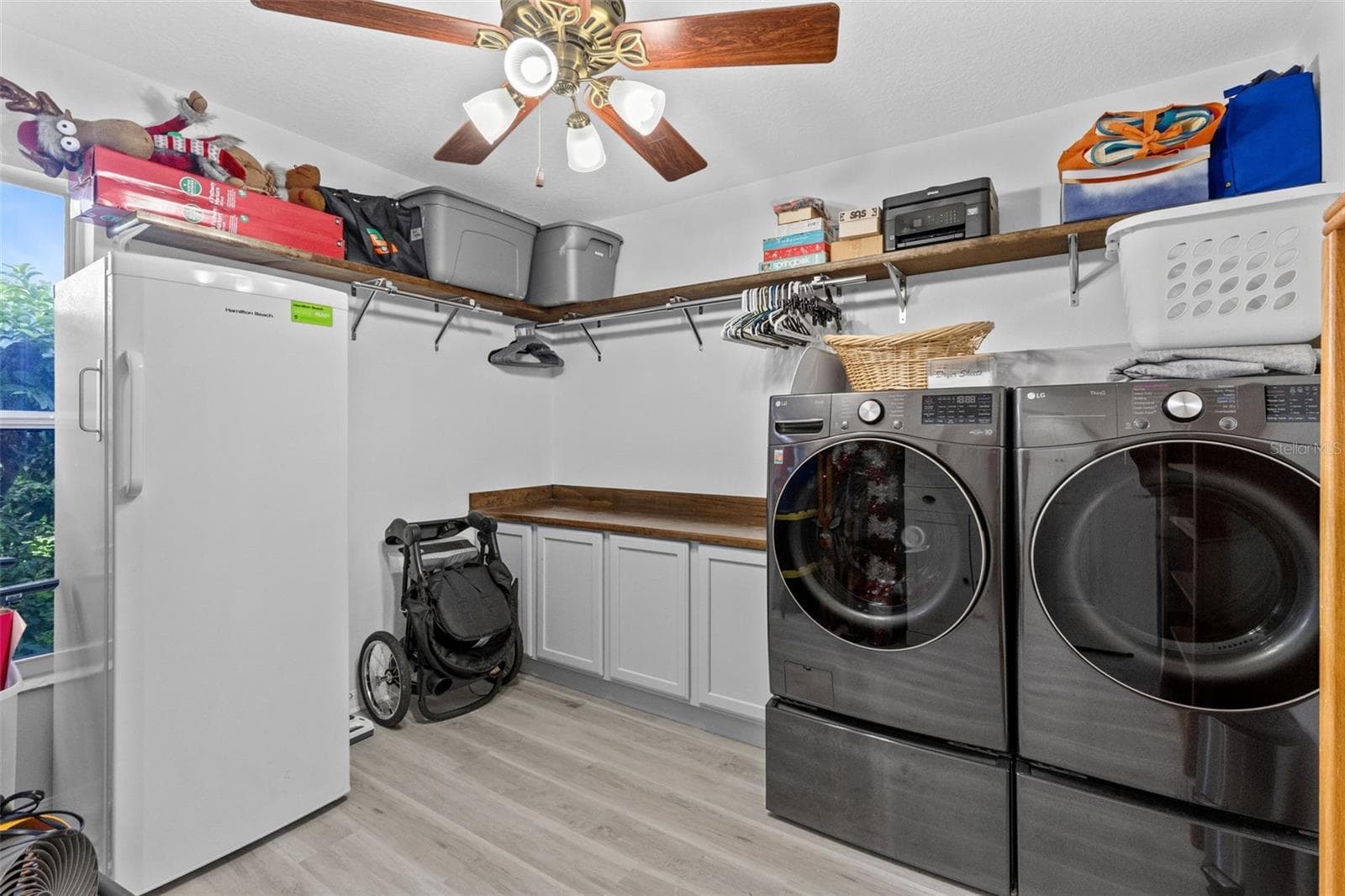 Huge Custom Laundry Room - 631 COPPER BEECH BLVD, DELTONA