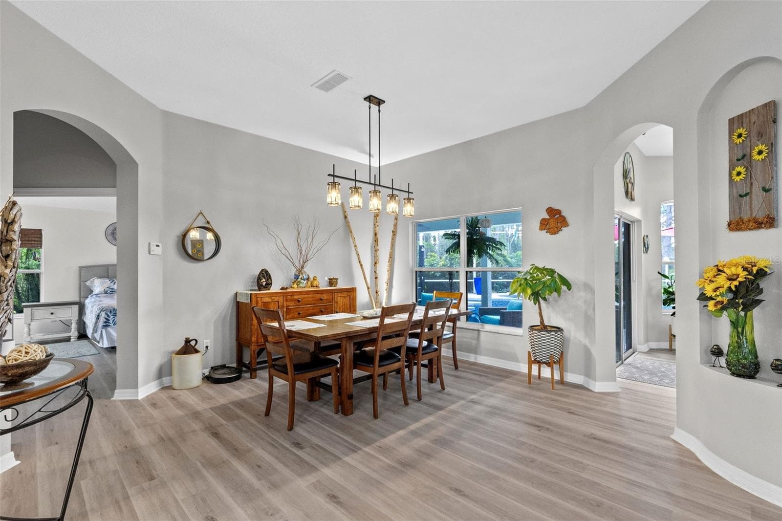 Entry View to Dining Room - 631 COPPER BEECH BLVD, DELTONA