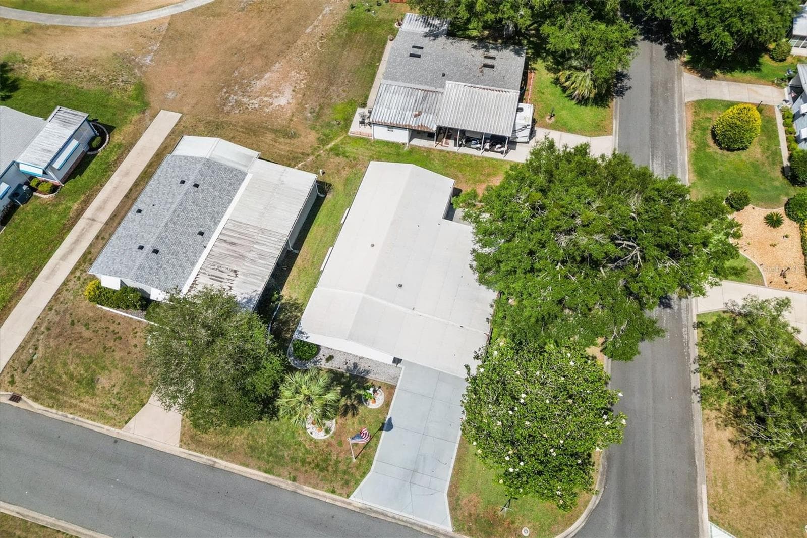 Property Aerial - 1228 PALMETTO DR, LADY LAKE