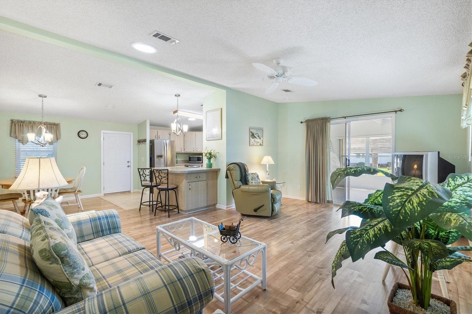 Living Room - 1228 PALMETTO DR, LADY LAKE